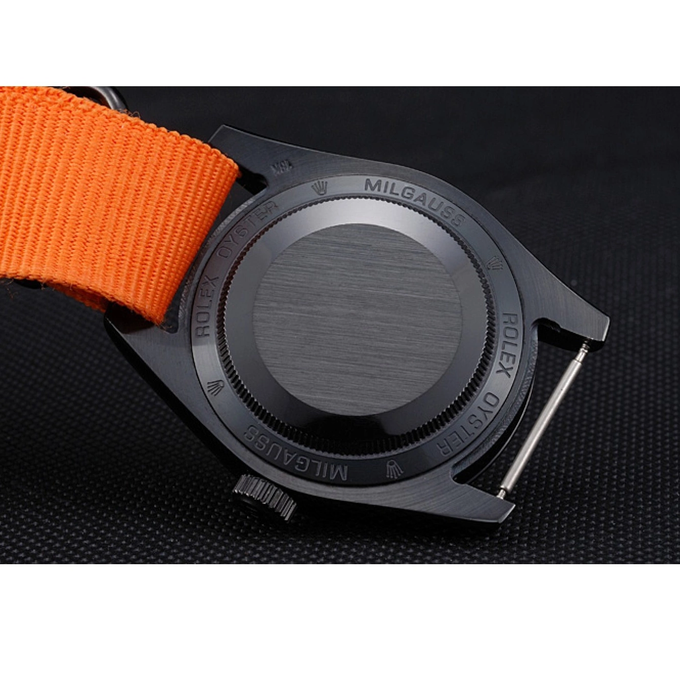 Good copy rolex watches Bamford Nylon Strap Rolex Milgauss Orange 622003 0817